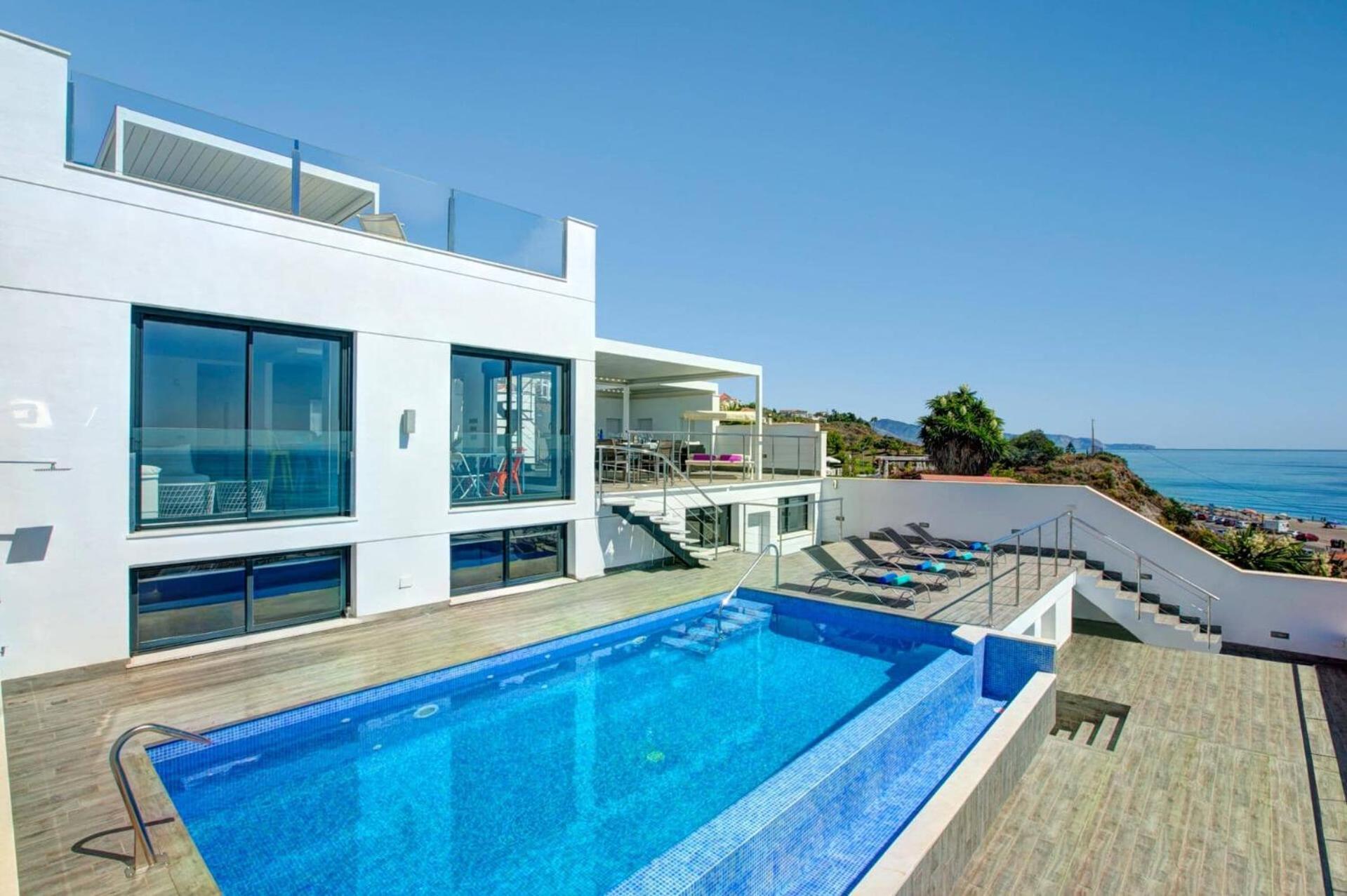 Villa Barco Sea View By Villa Plus Torrox Kültér fotó